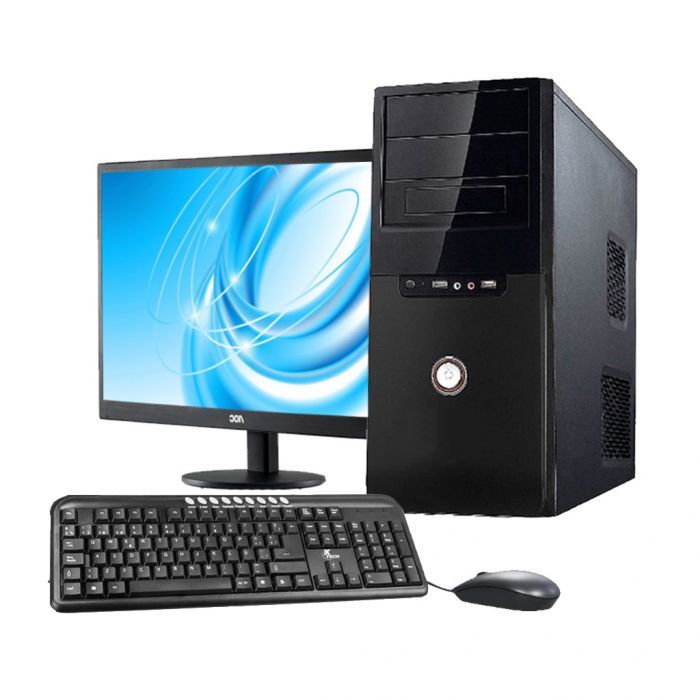 PC i5-10600k, B460M, RAM 8 TB, SSD 512GB CASES ATX TE1071N BLACK FUENTE 600W MONITOR 21.5 (foto referencial)